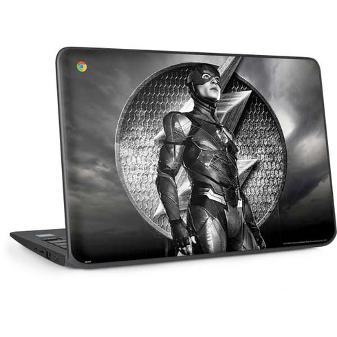 The Justice League (2017) Flash Poster HP Chromebook Skin