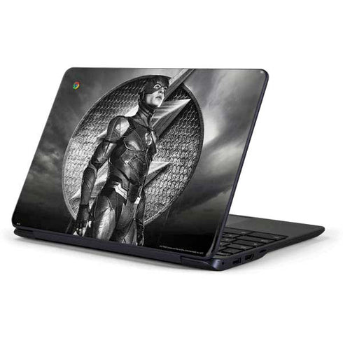 The Justice League (2017) Flash Poster Samsung Chromebook Skin