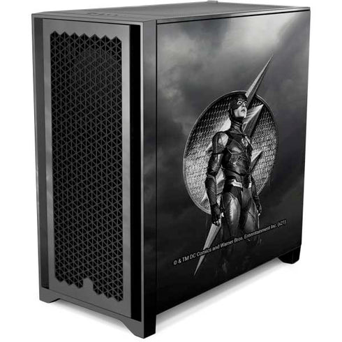 The Justice League (2017) Flash Poster Corsair 4000D Tempered Glass Mid-Tower ATX Case Skin