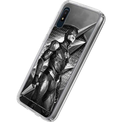 The Justice League (2017) Flash Poster Galaxy A10e Clear Case