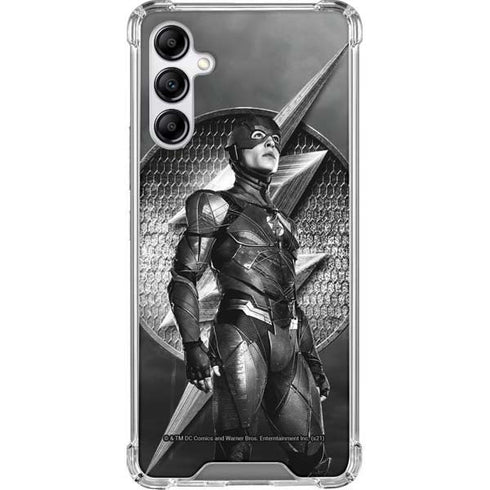 The Justice League (2017) Flash Poster Galaxy A14 5G Clear Case