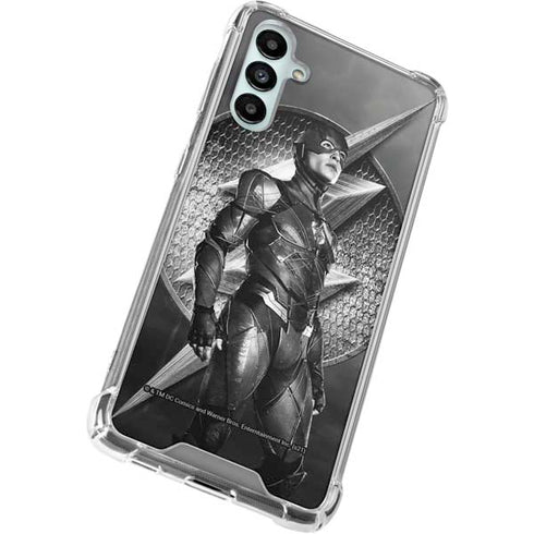 The Justice League (2017) Flash Poster Galaxy A14 5G Clear Case