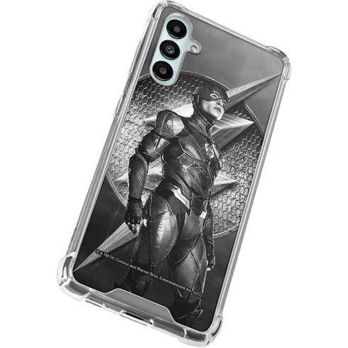 The Justice League (2017) Flash Poster Galaxy A15 5G Clear Case