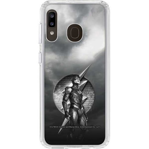 The Justice League (2017) Flash Poster Galaxy A20 Clear Case