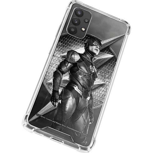 The Justice League (2017) Flash Poster Galaxy A32 5G Clear Case