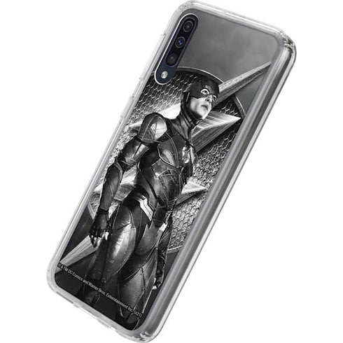 The Justice League (2017) Flash Poster Galaxy A50 Clear Case