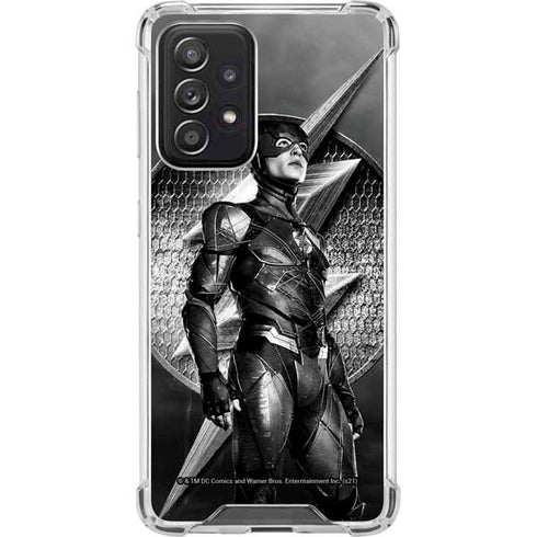 The Justice League (2017) Flash Poster Galaxy A52 5G Clear Case
