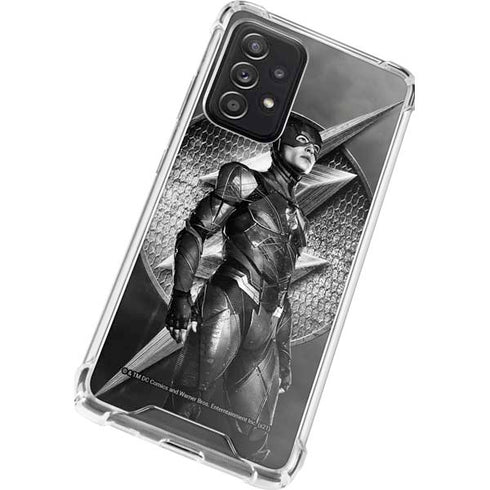 The Justice League (2017) Flash Poster Galaxy A52 5G Clear Case