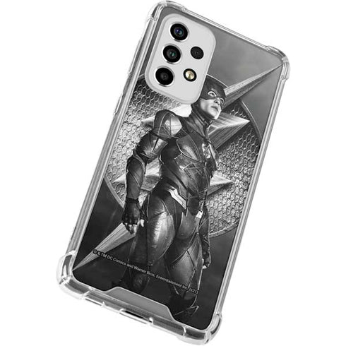 The Justice League (2017) Flash Poster Galaxy A53 5G Clear Case