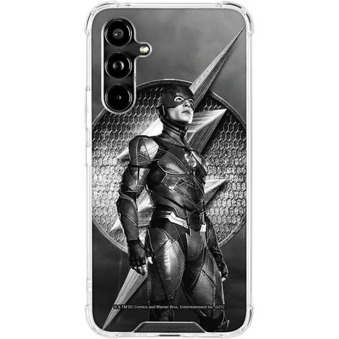 The Justice League (2017) Flash Poster Galaxy A54 5G Clear Case