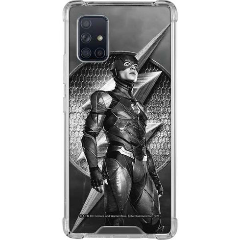 The Justice League (2017) Flash Poster Galaxy A71 5G Clear Case