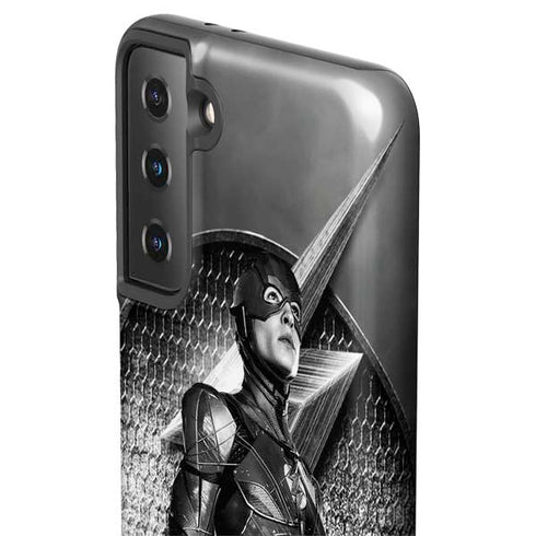 The Justice League (2017) Flash Poster Galaxy S21 Plus 5G Pro Case