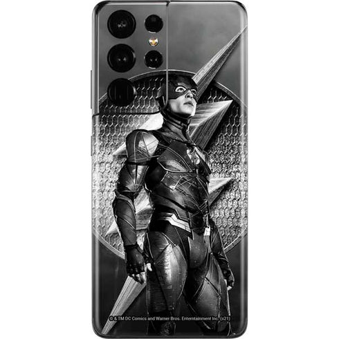 The Justice League (2017) Flash Poster Galaxy S21 Ultra 5G Skin