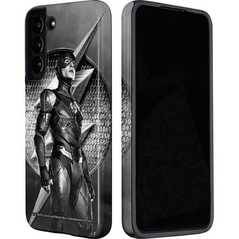 The Justice League (2017) Flash Poster Galaxy S22 Plus Pro Case