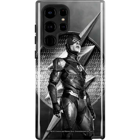 The Justice League (2017) Flash Poster Galaxy S22 Ultra Pro Case