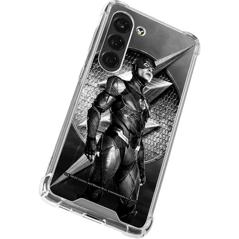 The Justice League (2017) Flash Poster Galaxy S23 Clear Case