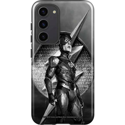 The Justice League (2017) Flash Poster Galaxy S23 Plus Pro Case