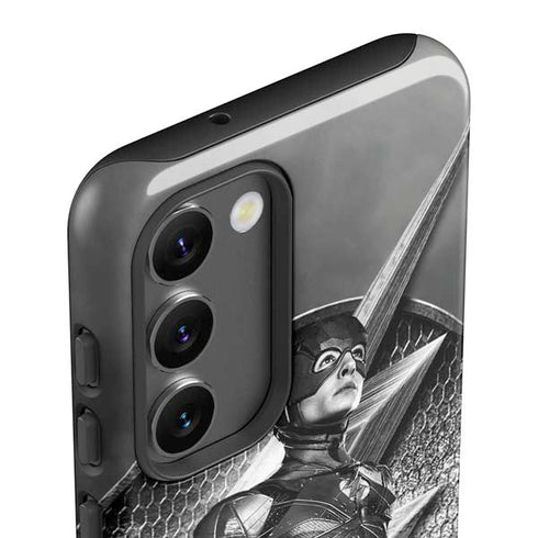 The Justice League (2017) Flash Poster Galaxy S23 Plus Pro Case