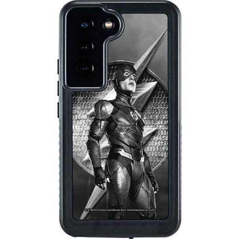The Justice League (2017) Flash Poster Galaxy S23 Waterproof Case