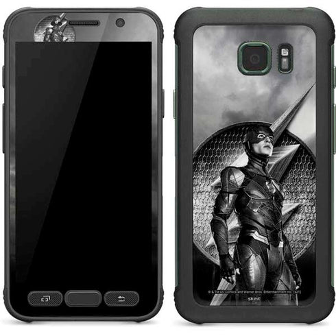 The Justice League (2017) Flash Poster Galaxy S7 Active Skin