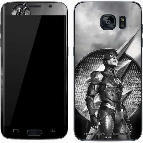 The Justice League (2017) Flash Poster Galaxy S7 Skin