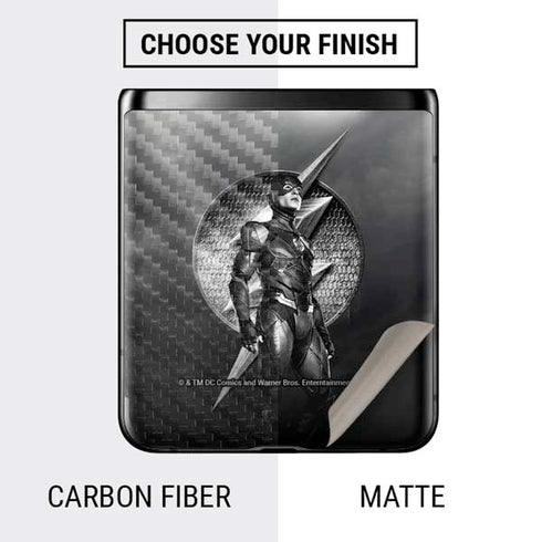 The Justice League (2017) Flash Poster Galaxy Z Flip Skin