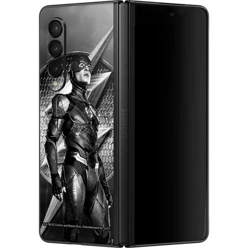 The Justice League (2017) Flash Poster Galaxy Z Fold3 5G Skin