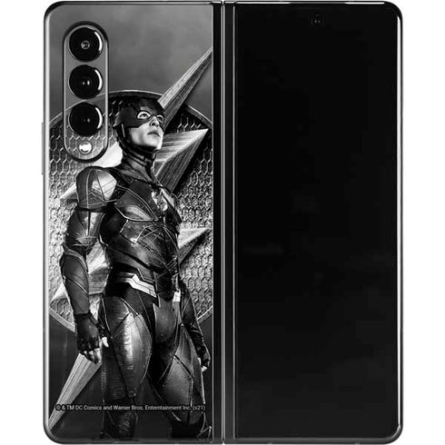 The Justice League (2017) Flash Poster Galaxy Z Fold3 5G Skin