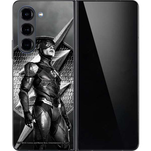 The Justice League (2017) Flash Poster Galaxy Z Fold5 5G Skin
