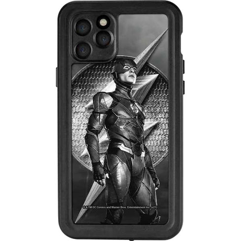 The Justice League (2017) Flash Poster iPhone 11 Pro Waterproof Case