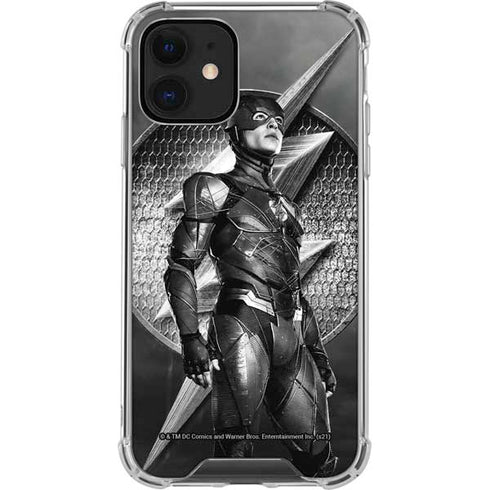 The Justice League (2017) Flash Poster iPhone 12 Clear Case