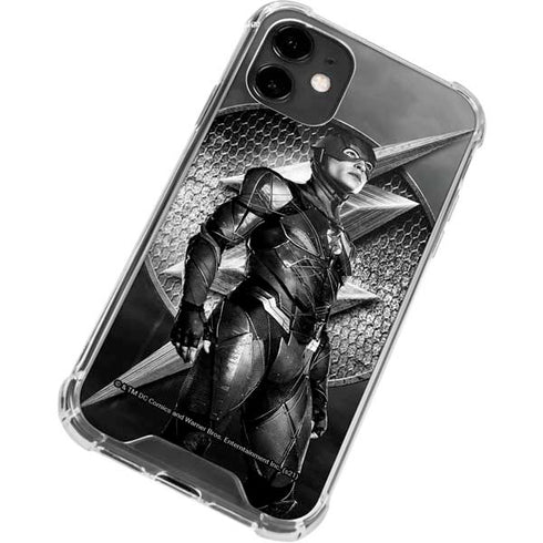 The Justice League (2017) Flash Poster iPhone 12 Clear Case