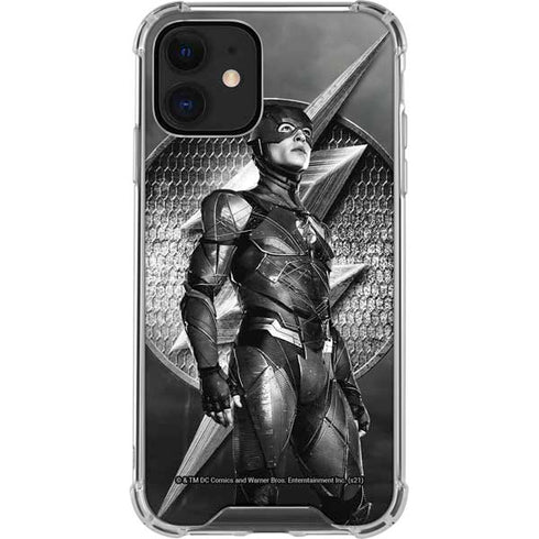 The Justice League (2017) Flash Poster iPhone 12 Mini Clear Case
