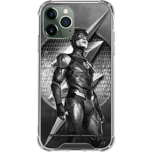 The Justice League (2017) Flash Poster iPhone 12 Pro Max Clear Case