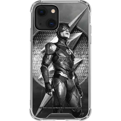 The Justice League (2017) Flash Poster iPhone 13 Clear Case
