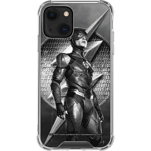 The Justice League (2017) Flash Poster iPhone 13 Mini Clear Case