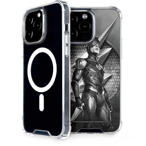 The Justice League (2017) Flash Poster iPhone 13 Pro Max MagSafe Case