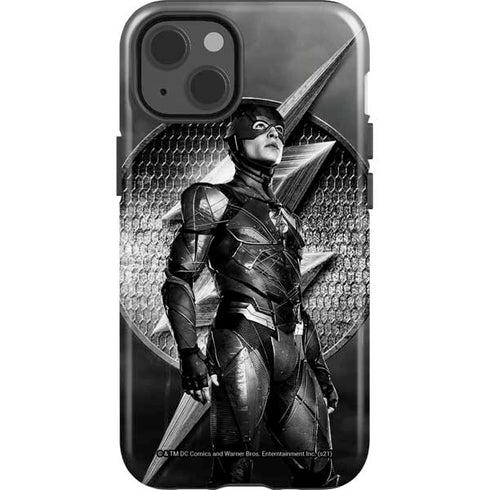 The Justice League (2017) Flash Poster iPhone 15 Impact Case