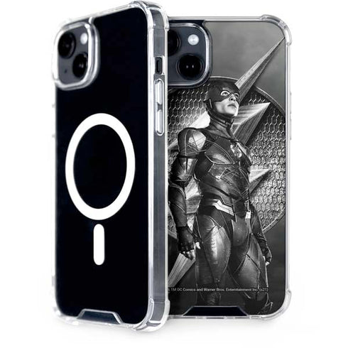 The Justice League (2017) Flash Poster iPhone 15 Plus MagSafe Case