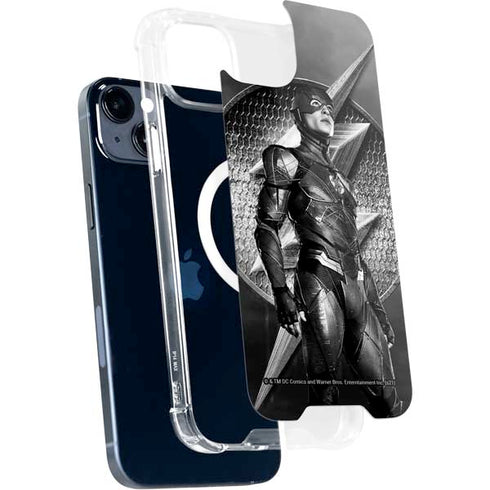 The Justice League (2017) Flash Poster iPhone 14 Plus MagSafe Case