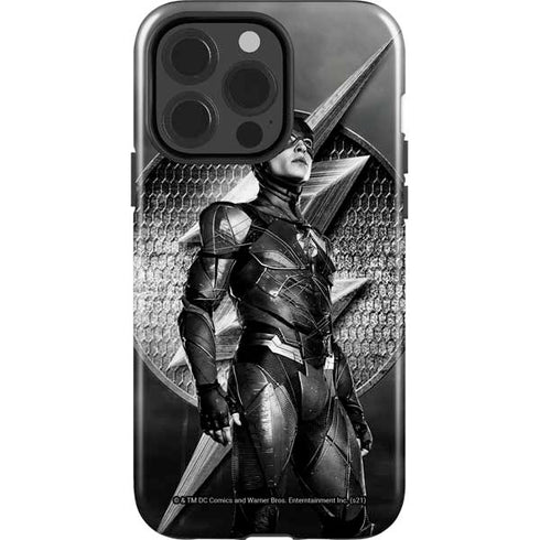 The Justice League (2017) Flash Poster iPhone 14 Pro Impact Case