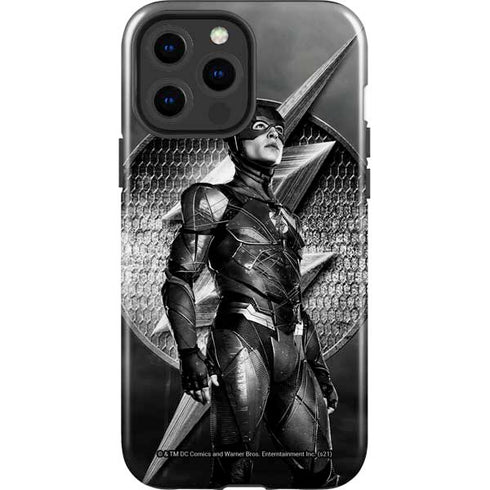 The Justice League (2017) Flash Poster iPhone 15 Pro Max Impact Case