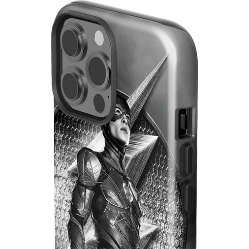 The Justice League (2017) Flash Poster iPhone 15 Pro Max Impact Case