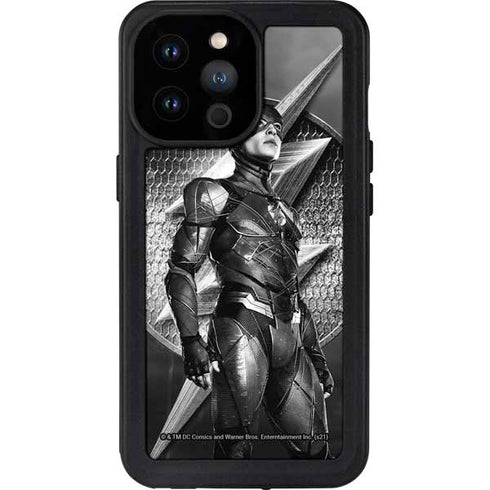 The Justice League (2017) Flash Poster iPhone 14 Pro Max Waterproof Case