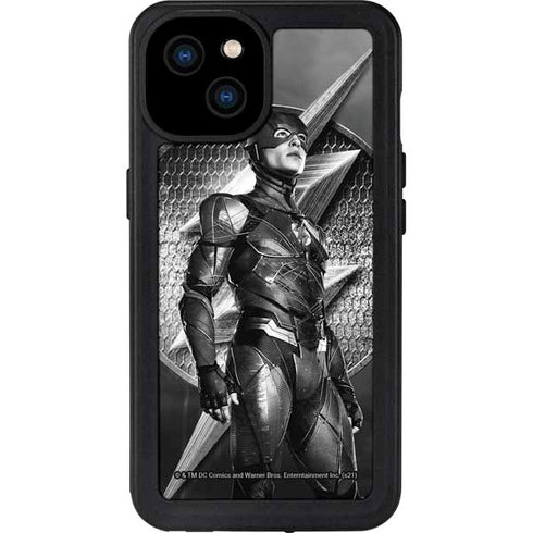 The Justice League (2017) Flash Poster iPhone 15 Plus Waterproof Case