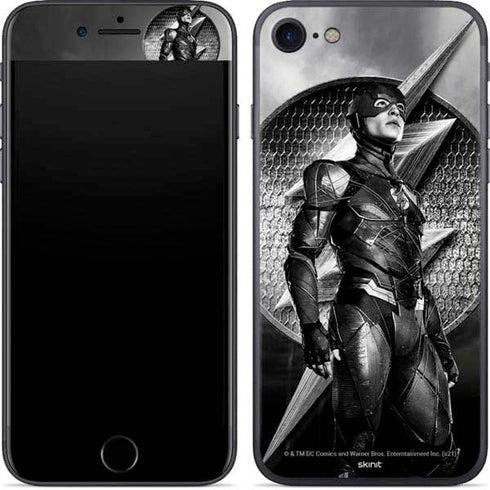 The Justice League (2017) Flash Poster iPhone 8 Skin