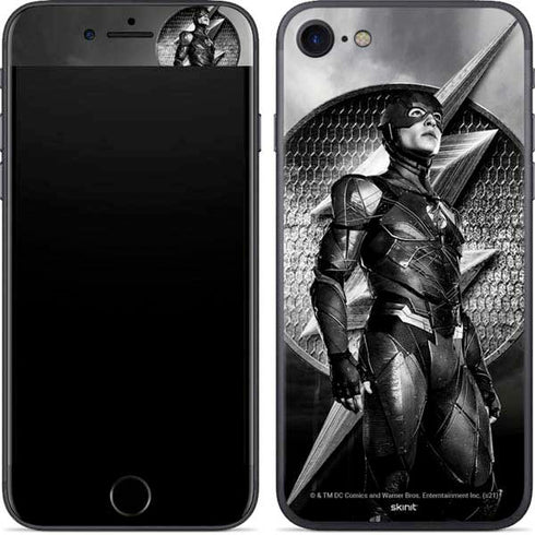 The Justice League (2017) Flash Poster iPhone SE (2nd & 3rd Gen) Skin