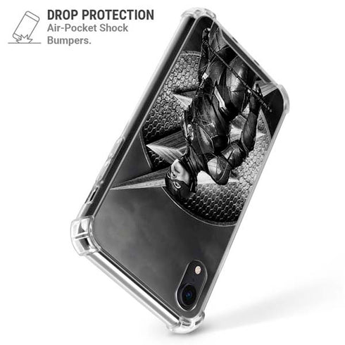 The Justice League (2017) Flash Poster iPhone XR Clear Case