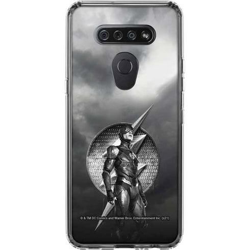 The Justice League (2017) Flash Poster LG K51/Q51 Clear Case