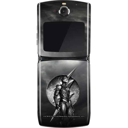 The Justice League (2017) Flash Poster Motorola RAZR Skin